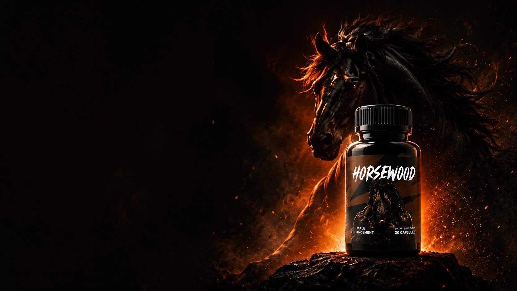 Horsewood Male Enhancement with wild horse